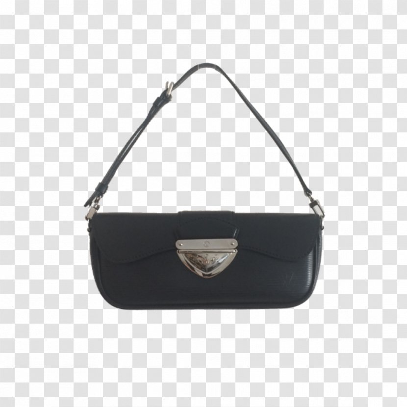 Handbag Chanel Leather Louis Vuitton Shoulder Strap - Black Transparent PNG