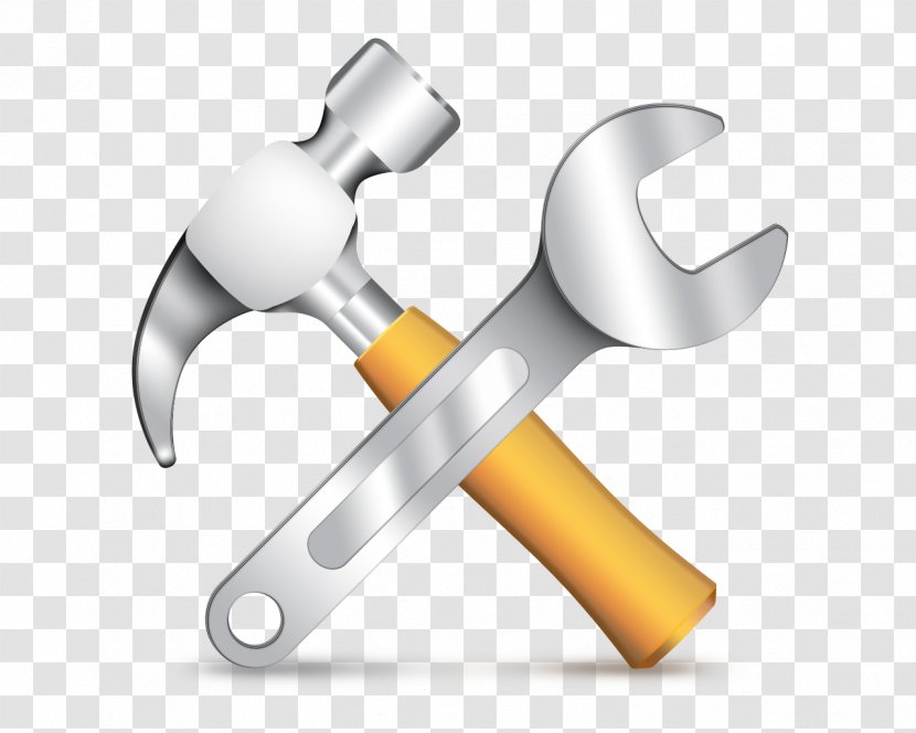 Spanners Hammer Tool Clip Art - Heart - Metal Nail Transparent PNG