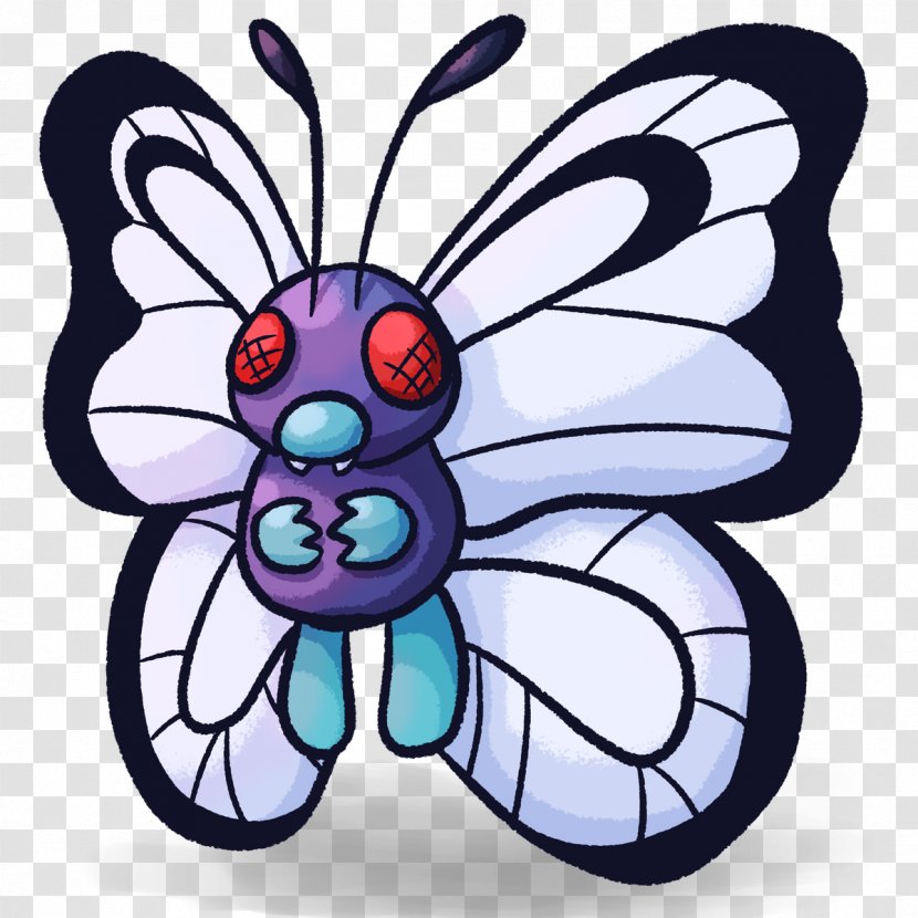 Clip Art Monarch Butterfly Butterfree Image - Pokemon Ketchum Transparent PNG