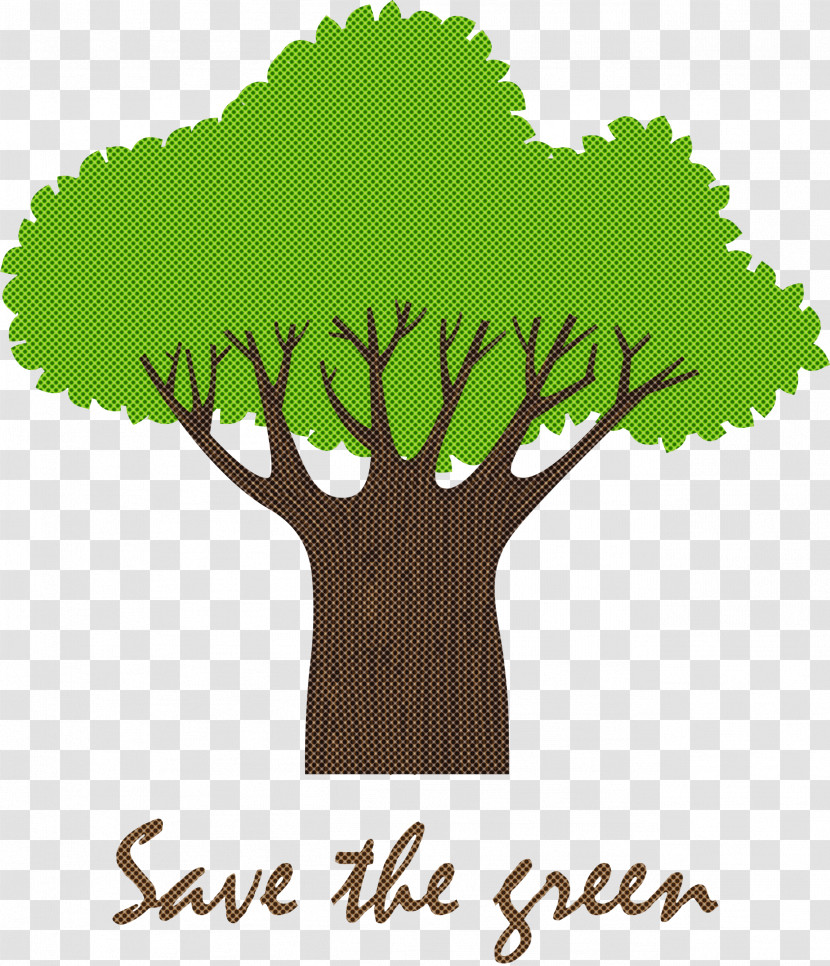 Save The Green Arbor Day Transparent PNG