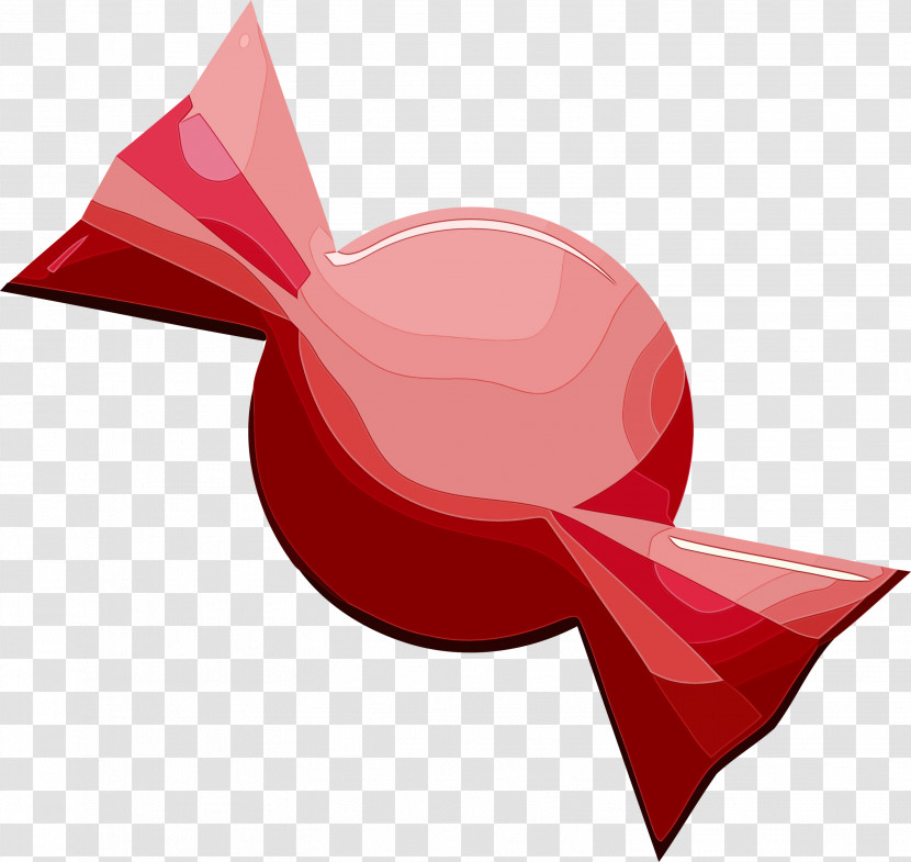 Red Pink Ribbon Magenta Logo Transparent PNG