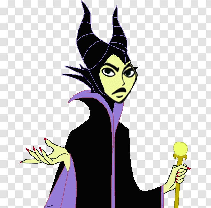 Maleficent Clip Art - Purple - Sleeping Beauty Transparent PNG