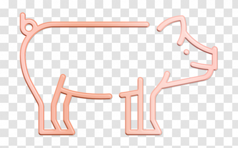 Pig Icon Agriculture Icon Transparent PNG