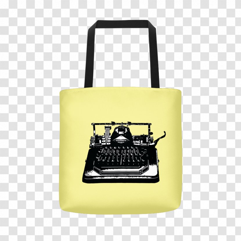 Tote Bag Handbag Clothing Accessories Denim - Fashion Accessory - Typewriter Transparent PNG