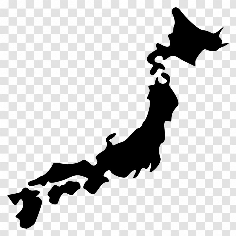 Japanese Archipelago Map Clip Art - Japan Transparent PNG