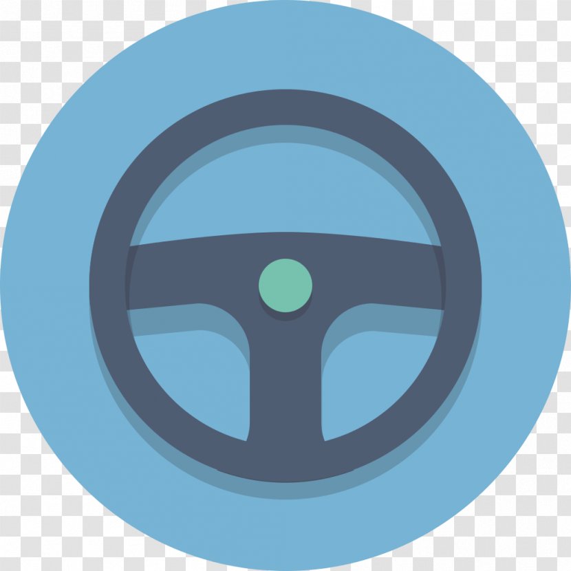 Car Steering Wheel - Logo Transparent PNG