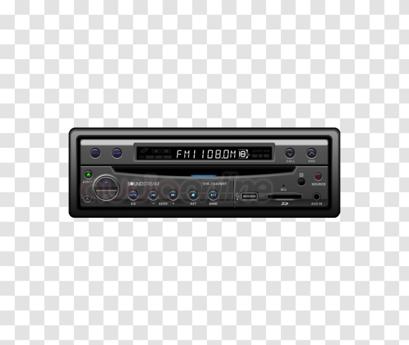 Stereophonic Sound Radio Receiver Multimedia AV Tuner - Media Player - Trans Am Transparent PNG
