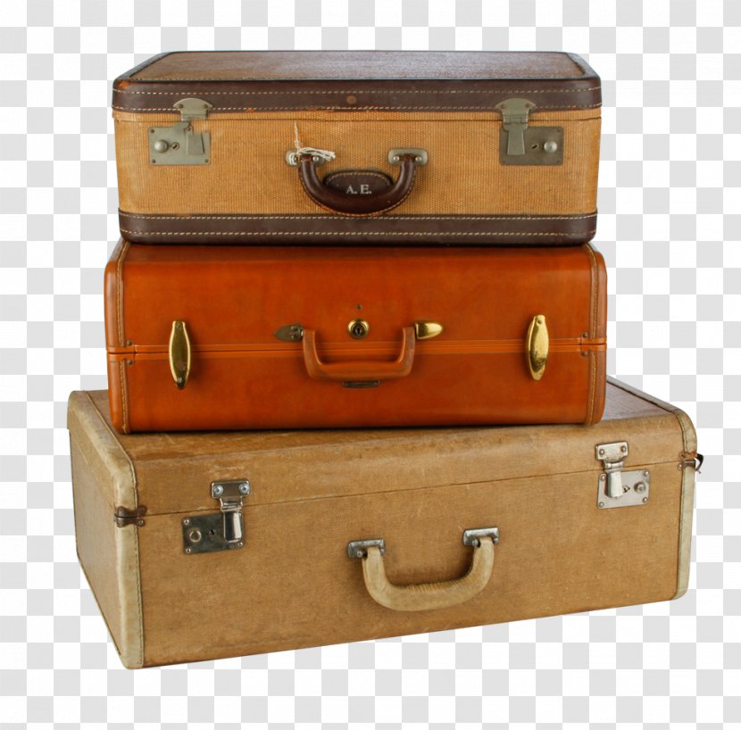 Trunk Suitcase Drawer - Furniture - Leather Transparent PNG