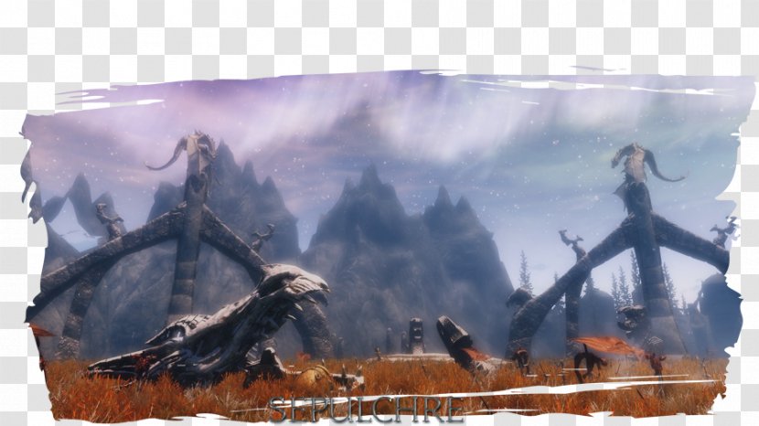 The Elder Scrolls V: Skyrim Nexus Mods Downloadable Content Painting - Mod - Death Mountain Transparent PNG