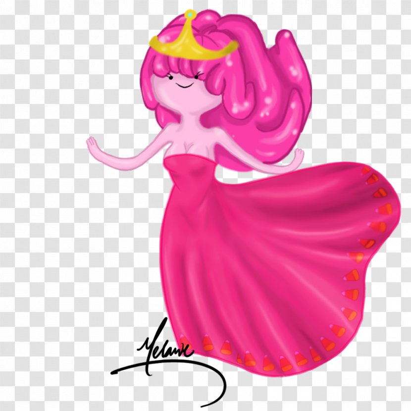 Pink M Doll Legendary Creature Animated Cartoon - Figurine - Princess Bubblegum Transparent PNG