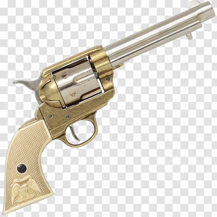Colt's Manufacturing Company Colt Single Action Army .45 Revolver M1911 Pistol - Gun - Weapon Transparent PNG