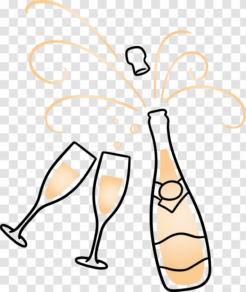 Champagne Party Transparent PNG