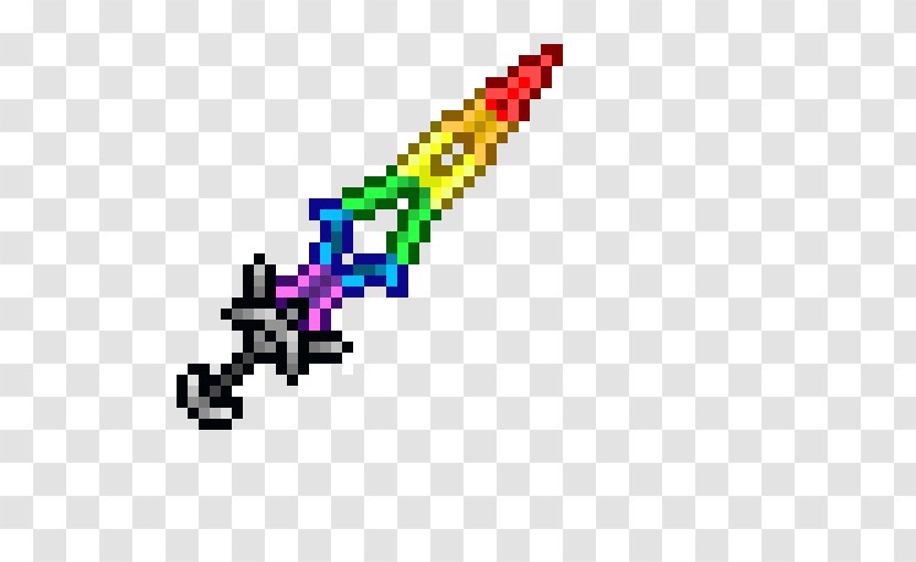 Minecraft Terraria Sword Video Game Diagram Gods Transparent Png