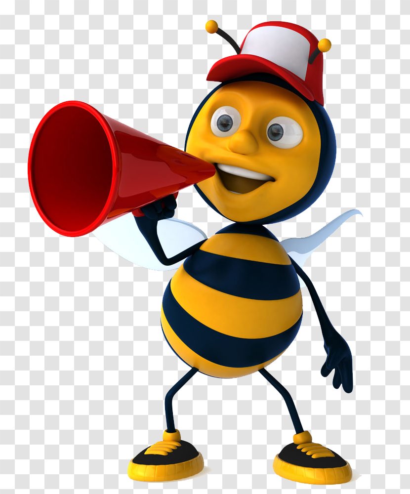 School Writing Learning Clip Art - Ladybird - The Microphone Bee Transparent PNG