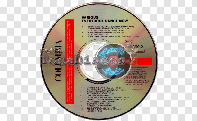 Compact Disc Columbia Records - Secchi Disk Transparent PNG