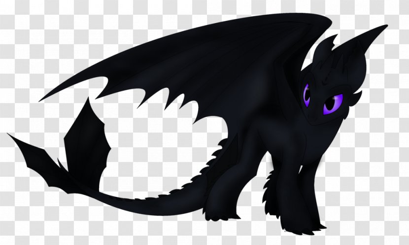 Cat Night Fury Toothless How To Train Your Dragon - Wing - Beauty Transparent PNG