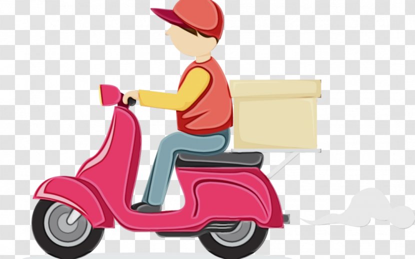 Mode Of Transport Scooter Riding Toy Motor Vehicle Cartoon Transparent PNG