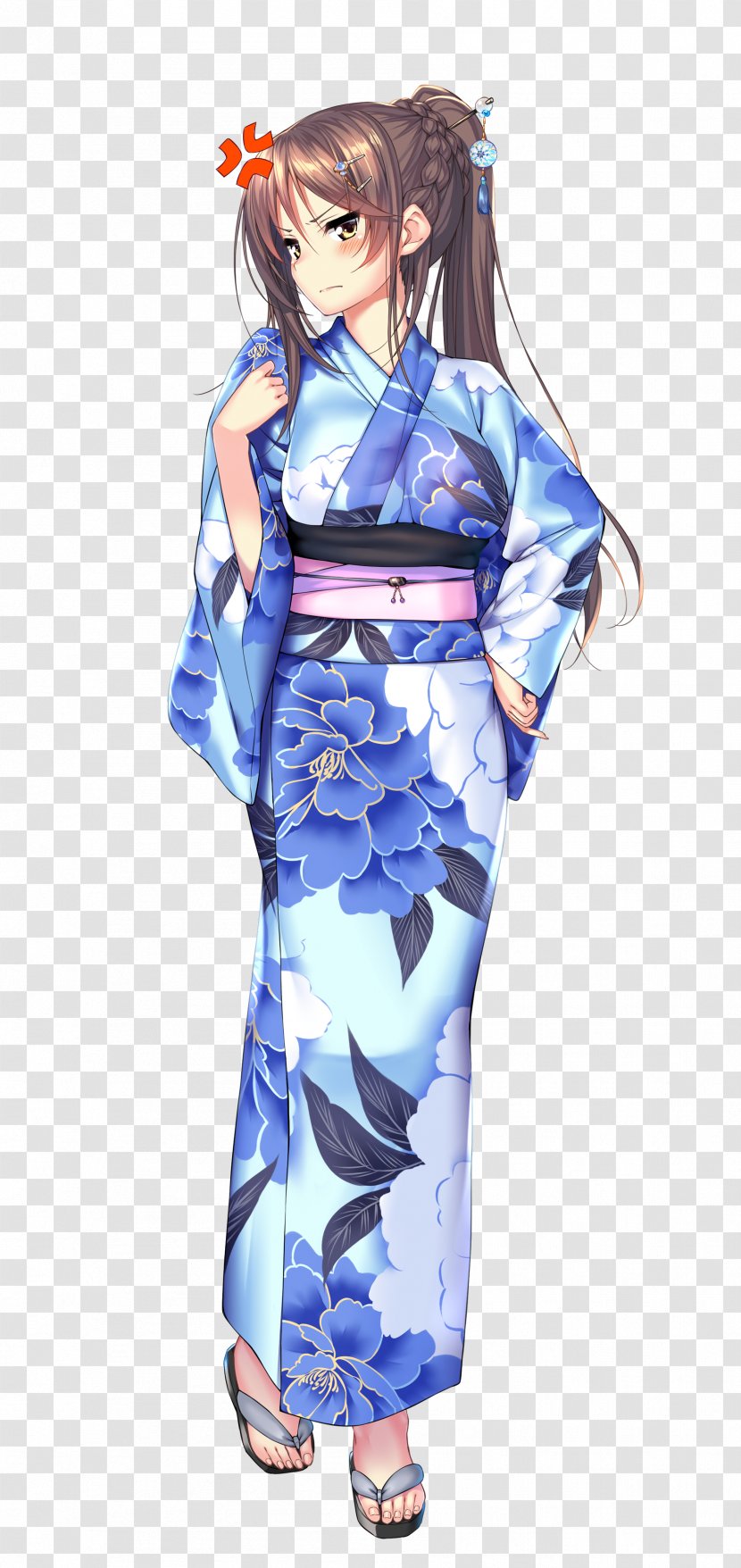 Clothing Robe Costume Design - Frame - Kimono Transparent PNG