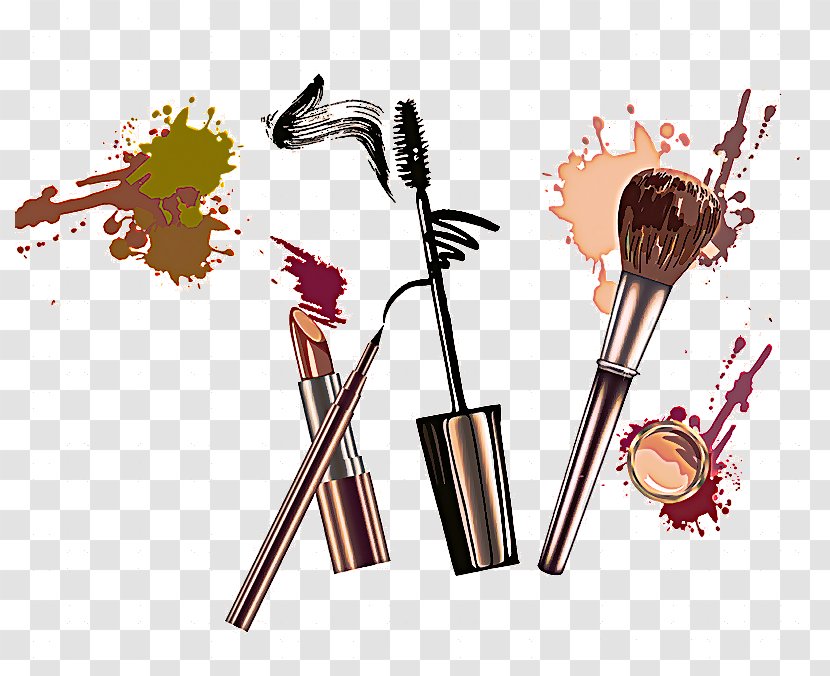 Makeup Brush - Mascara - Brown Eye Transparent PNG