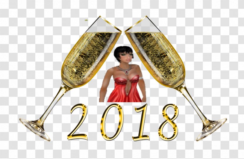 Champagne Glass New Year's Eve Day - Party Transparent PNG