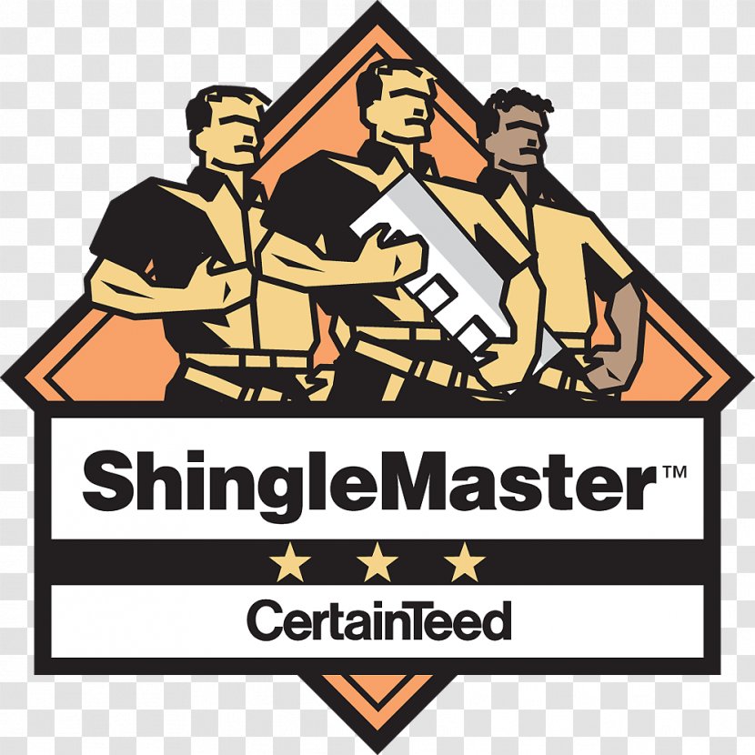 Roof Shingle Roofer CertainTeed Corporation Company - Area - Gaf Certified Transparent PNG