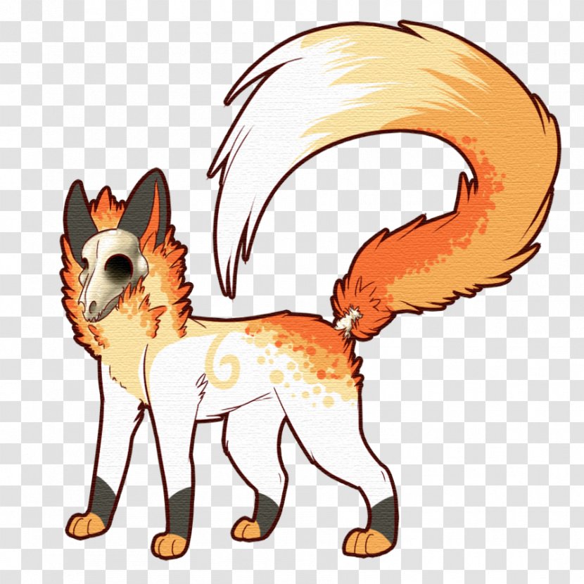 Whiskers Red Fox Cat Clip Art Paw Transparent PNG