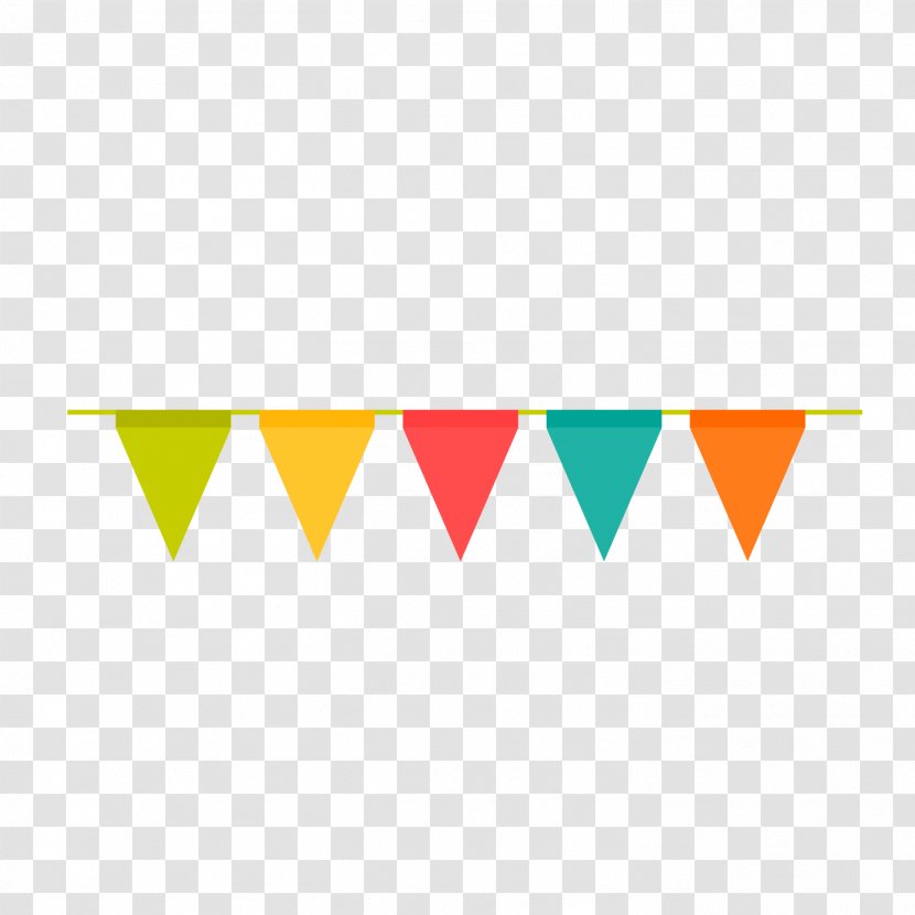 Adobe Illustrator - Symmetry - Birthday Party Celebration Flag Vector Transparent PNG