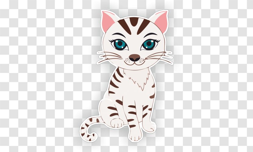 Cat Vector Graphics Pet Image - Small To Medium Sized Cats Transparent PNG