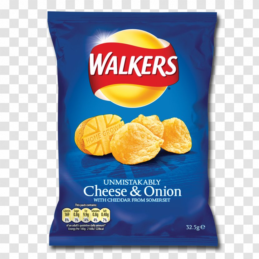 Prawn Cocktail Walkers Potato Chip Cheese Flavor - Chips Packet Transparent PNG