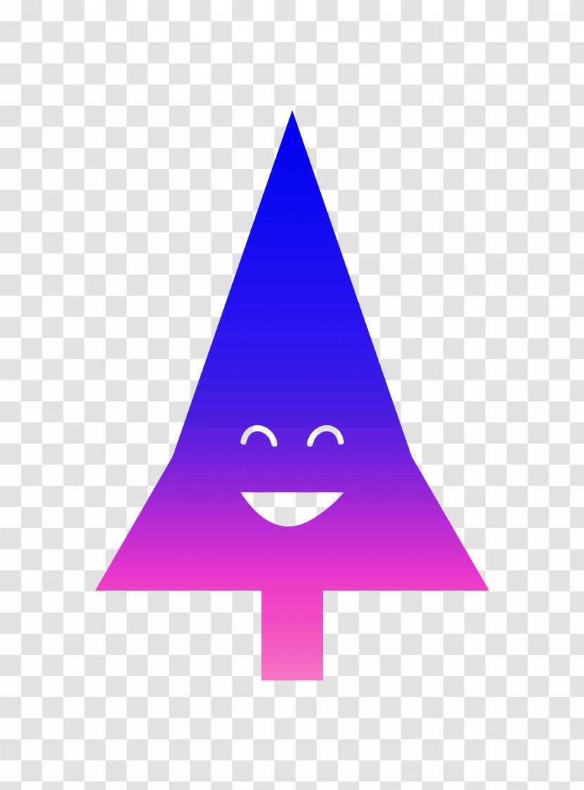 Triangle Clip Art Purple Transparent PNG