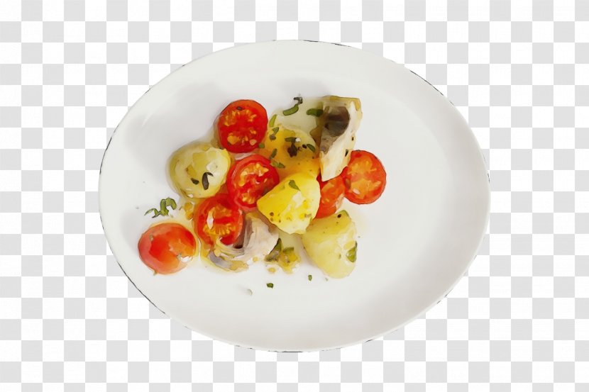Food Dish Cuisine Ingredient Plate - Fruit Salad Recipe Transparent PNG
