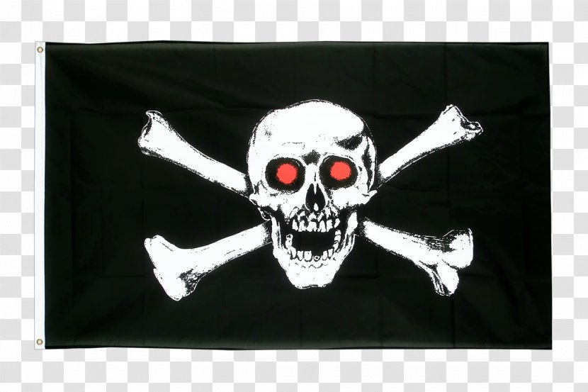Jolly Roger Flag Skull And Crossbones Piracy Transparent PNG