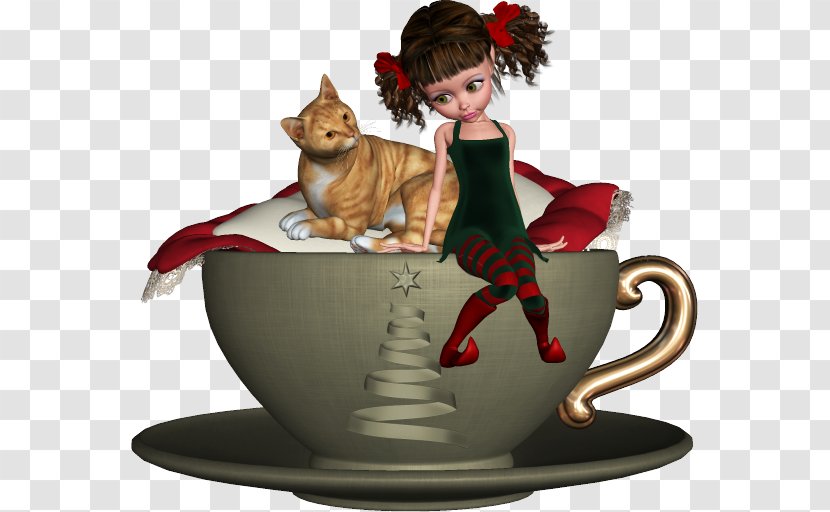 Coffee Biscuits Cat Child - Flower Transparent PNG