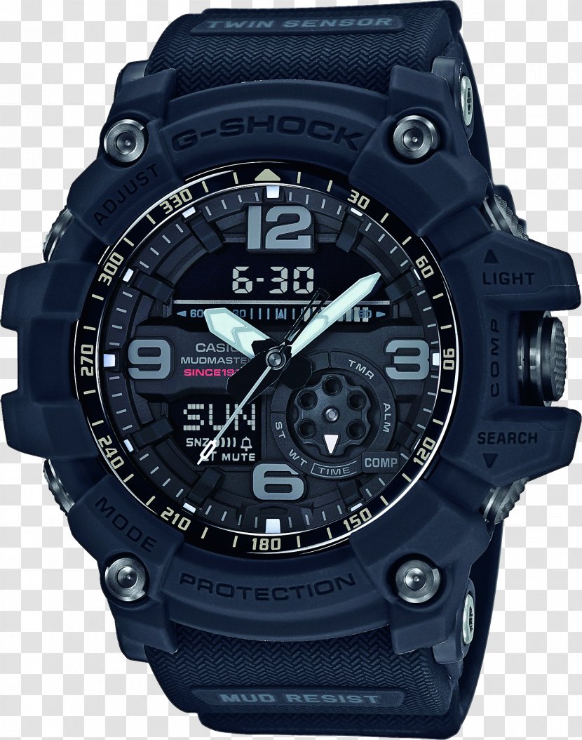 Master Of G G-Shock Shock-resistant Watch Casio - Gshock Mudmaster Gg1000 Transparent PNG