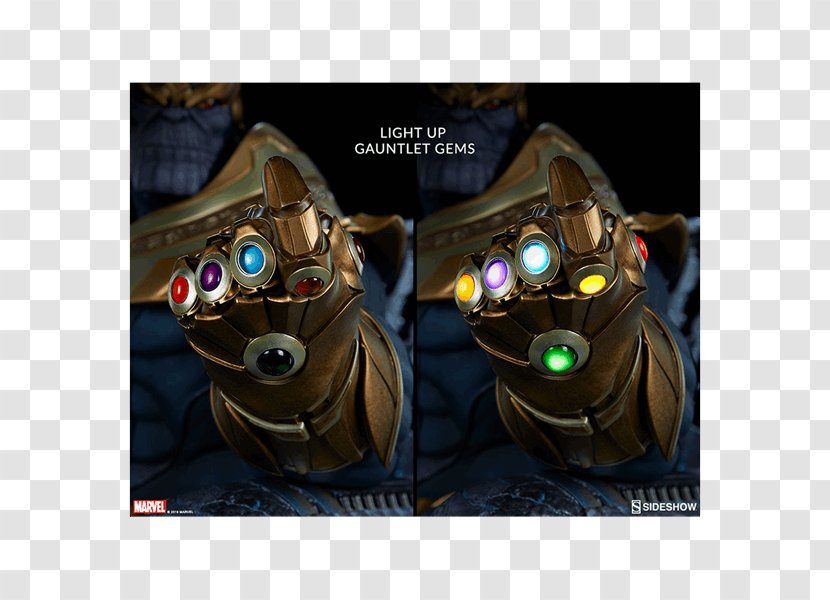 Thanos The Infinity Gauntlet Sideshow Collectibles Marvel Comics - Thanot Transparent PNG