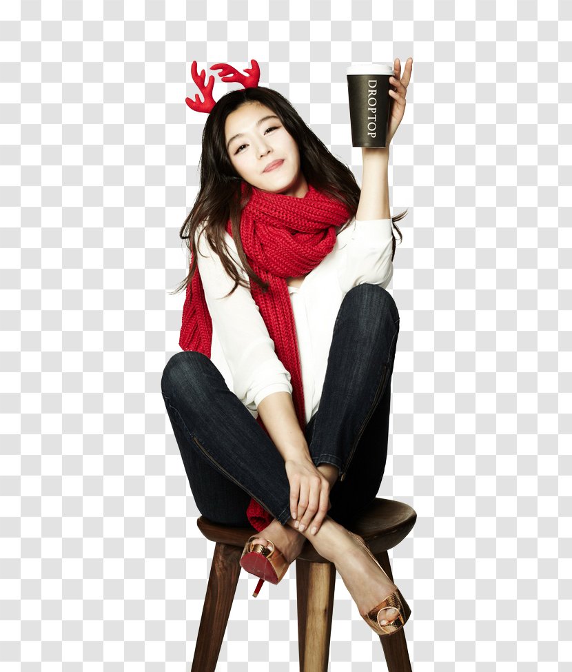 Jun Ji-hyun My Love From The Star Actor South Korea Christmas - Frame - Hyun Transparent PNG