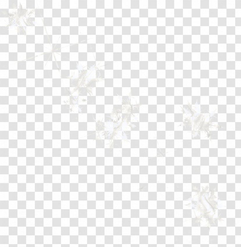 Computer Graphics - Rectangle - Pretty White Snowflakes Transparent PNG