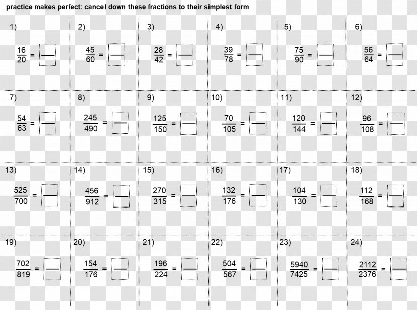 Fraction Addition Mathematics Number Division - Tree - Appreciation Transparent PNG