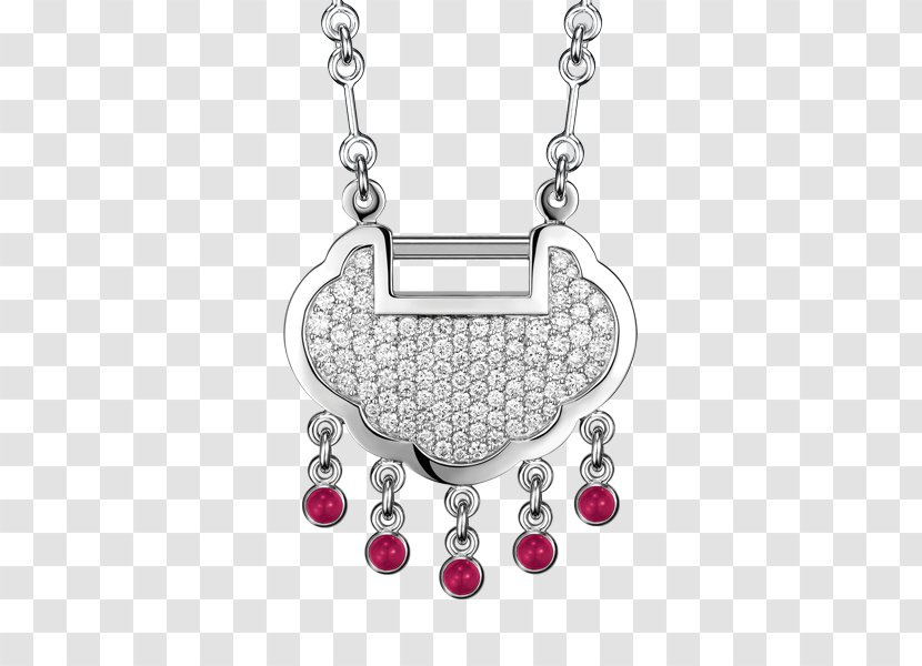 Qeelin Necklace Ruby Jewellery Earring - Kering Transparent PNG