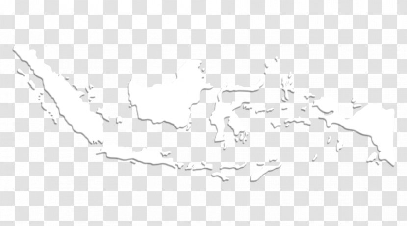Sketch Point Angle Line Art Font - Bandung Map Transparent PNG