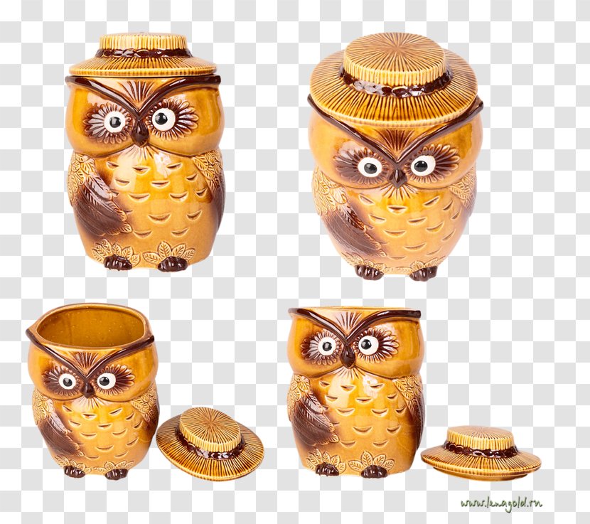 Owl Good Luck Charm Symbol - Manekineko - Wooden Container Transparent PNG