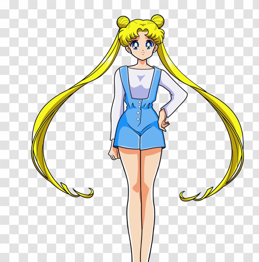 Sailor Moon Female Cosplay Drawing - Watercolor Transparent PNG