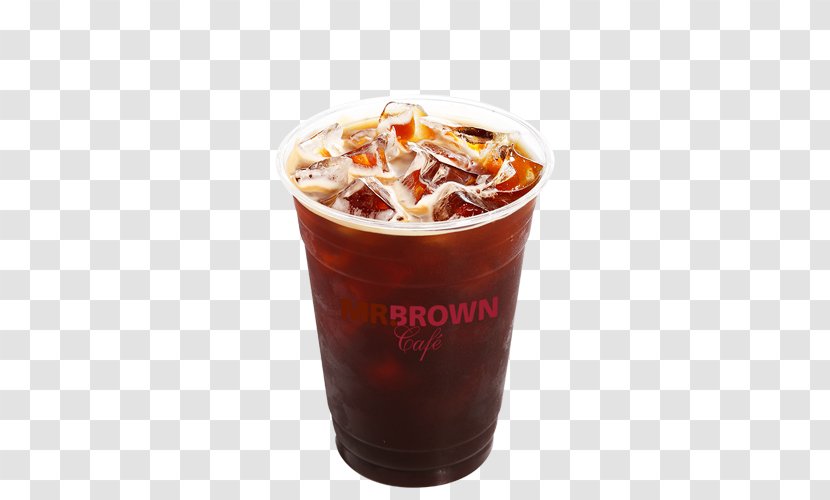 Iced Coffee Cafe Caffè Americano Cappuccino - Latte Transparent PNG