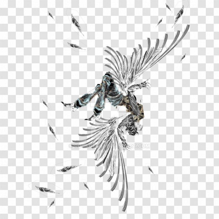 Landscape With The Fall Of Icarus Daedalus Wing Flight - Tree - Falling Silhouette Transparent PNG