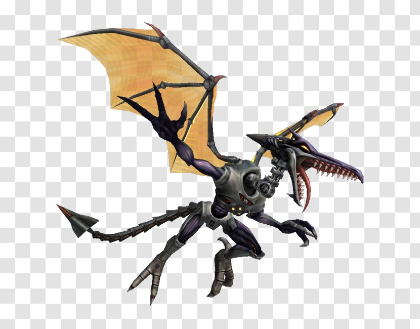 Super Smash Bros. Brawl Metroid Wii Ridley Dragon - Image File Formats - Ridley's Cycle Transparent PNG