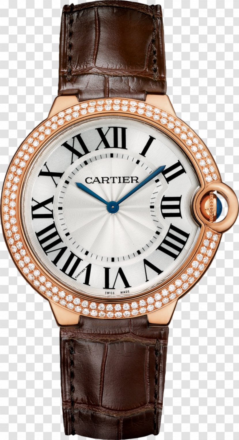 Cartier Ballon Bleu Watch Strap Jewellery - Retail Transparent PNG