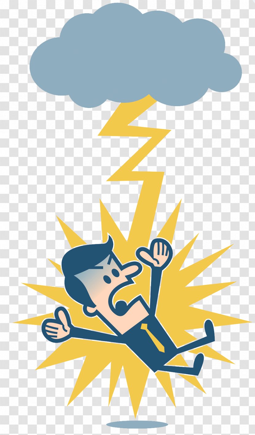 Lightning Electrical Injury Clip Art - Technology - Dangerous Weather Transparent PNG