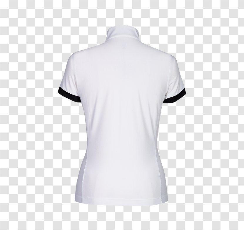 Polo Shirt T-shirt Tennis Collar - Sleeve - White Short Sleeves Transparent PNG