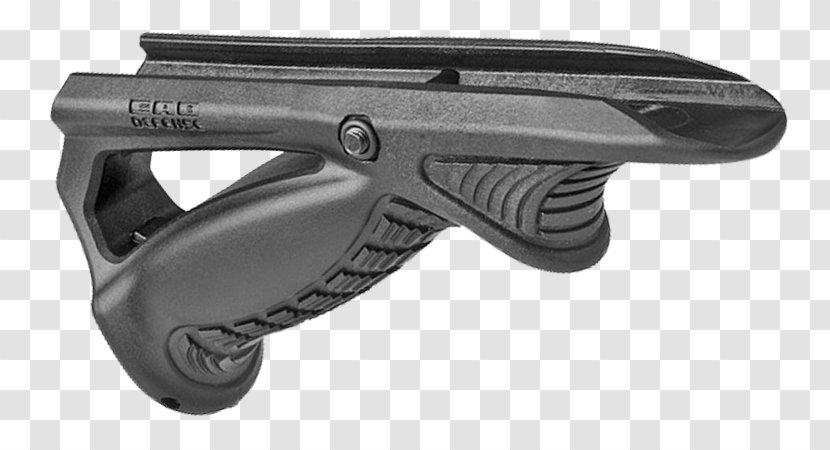 Vertical Forward Grip Bipod Pistol Magpul Industries Handguard - Frame - Silhouette Transparent PNG