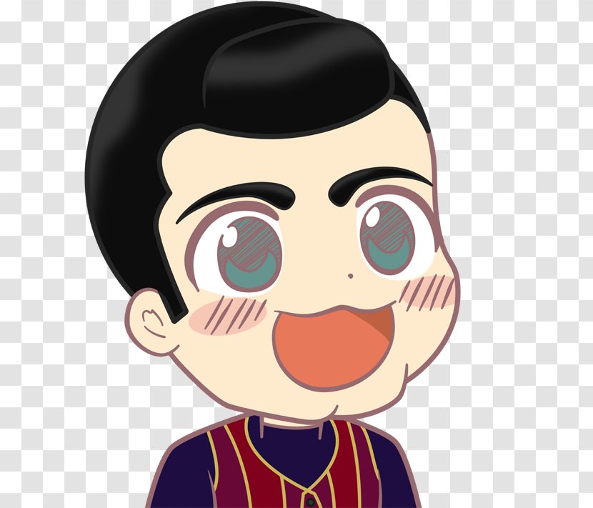 Robbie Rotten Eye Cheek Facial Hair Expression - Frame Transparent PNG